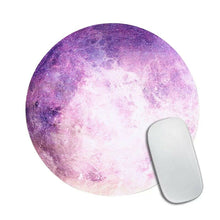 Load image into Gallery viewer, Space Round Mouse Pad PC Gaming Non Slip Mice Mat For Laptop Notebook Computer Gaming Mouse Pad