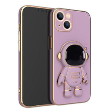 Load image into Gallery viewer, 3D Astronaut Phone Case Anti-Drop Electroplating Bracket