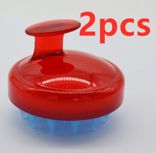 Load image into Gallery viewer, Silicone Shampoo Brush Massage Scalp Hair Brush