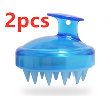 Load image into Gallery viewer, Silicone Shampoo Brush Massage Scalp Hair Brush