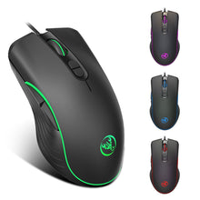 Load image into Gallery viewer, Glowing Gaming Mouse Gaming Wired Mouse