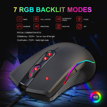 Load image into Gallery viewer, Glowing Gaming Mouse Gaming Wired Mouse
