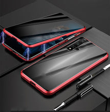 Load image into Gallery viewer, Phone Case Anti-peep Magnetic Protective Shell Magnetic Privacy Glass Case For Phone