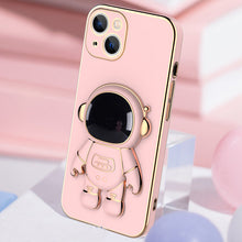 Load image into Gallery viewer, 3D Astronaut Phone Case Anti-Drop Electroplating Bracket
