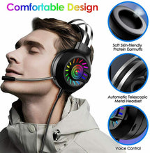 Load image into Gallery viewer, 3.5mm Gaming Headset With Mic Headphone For PC Laptop Mac Nintendo PS4 Xbox One