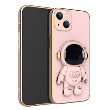 Load image into Gallery viewer, 3D Astronaut Phone Case Anti-Drop Electroplating Bracket