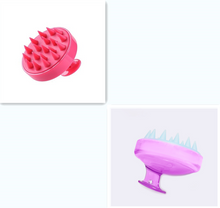 Load image into Gallery viewer, Silicone Shampoo Brush Massage Scalp Hair Brush