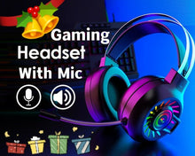 Load image into Gallery viewer, 3.5mm Gaming Headset With Mic Headphone For PC Laptop Mac Nintendo PS4 Xbox One