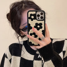 Load image into Gallery viewer, Plush Flowers Are Suitable For Ladies Autumn And Winter Mobile Phone Cases