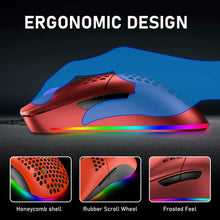 Load image into Gallery viewer, Gaming Mice Mouse 6400 DPI USB RGB Flowing Backlit Light Wired PC Laptop PS4 PS5 Random Color
