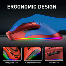 Load image into Gallery viewer, Gaming Mice Mouse 6400 DPI USB RGB Flowing Backlit Light Wired PC Laptop PS4 PS5 Random Color