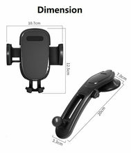 Load image into Gallery viewer, 360 Rotatable Phone Mount Holder Car Dashboard Gravity Adjustable GPS Stand Rotating Car Phone Holder Universal Dashboard Mount Car Holder GPS Phone Stands Auto Accessories Car Phone Holder