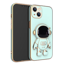 Load image into Gallery viewer, 3D Astronaut Phone Case Anti-Drop Electroplating Bracket