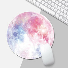 Load image into Gallery viewer, Space Round Mouse Pad PC Gaming Non Slip Mice Mat For Laptop Notebook Computer Gaming Mouse Pad