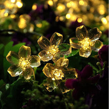 Load image into Gallery viewer, 5/6.5/7/12M Solar LED String Christmas Blossom Lights Party Lamp 8 Mode