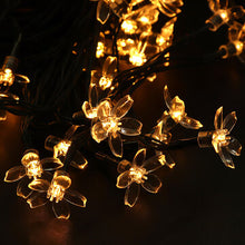 Load image into Gallery viewer, 5/6.5/7/12M Solar LED String Christmas Blossom Lights Party Lamp 8 Mode