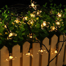 Load image into Gallery viewer, 5/6.5/7/12M Solar LED String Christmas Blossom Lights Party Lamp 8 Mode
