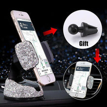 Load image into Gallery viewer, Universal Car Phone Holder Air Vent Mount Crystal Diamond Smartphone Stand Telephone Car Support Bracket Accessories