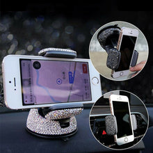 Load image into Gallery viewer, Universal Car Phone Holder Air Vent Mount Crystal Diamond Smartphone Stand Telephone Car Support Bracket Accessories