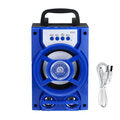 Load image into Gallery viewer, Portable bluetooth Subwoofer Speaker TF Card U Disk Music Player FM Radio Microphone for Meeting Dance Party Lecture
